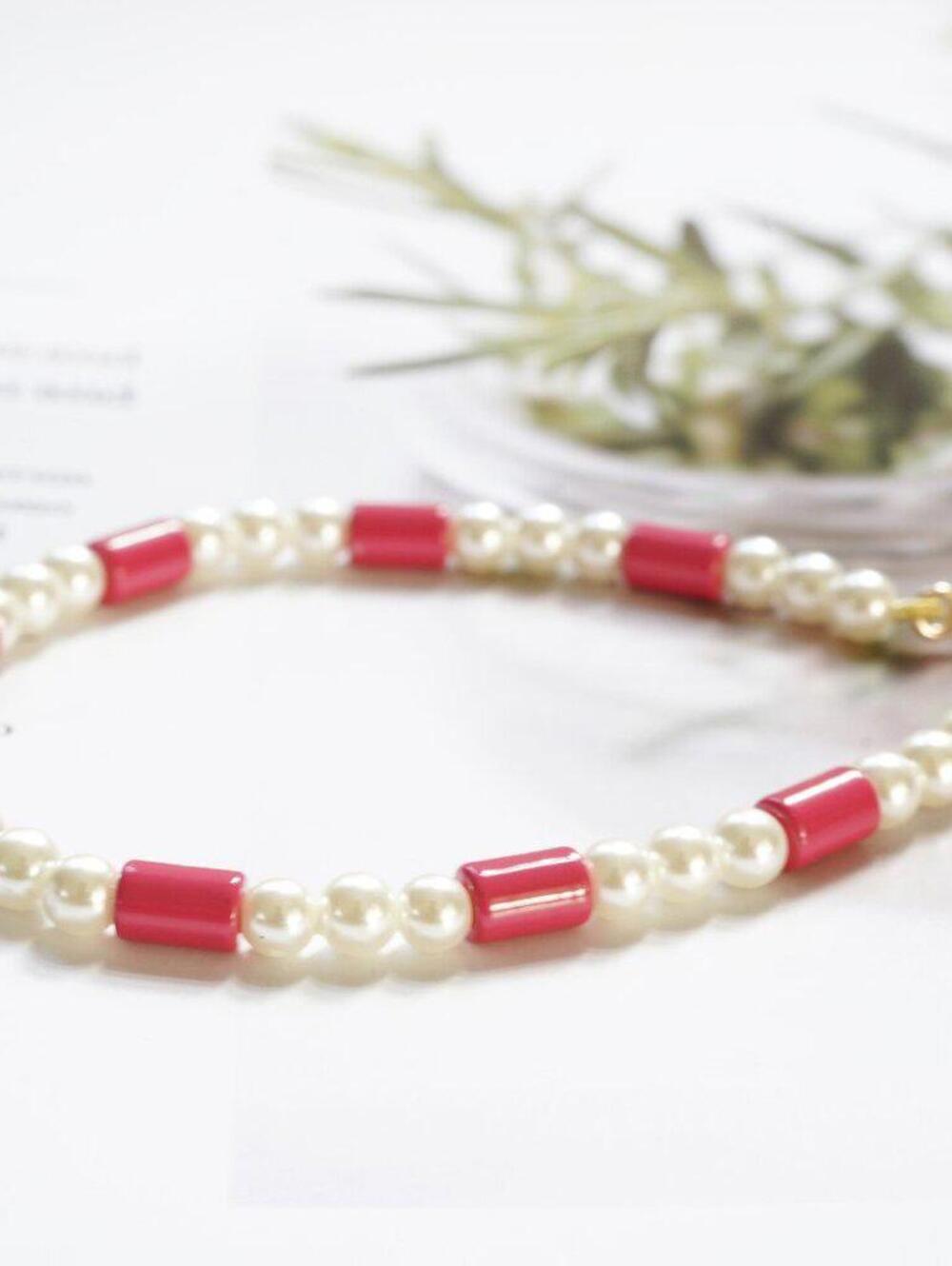 Roxanne Assoulin Pearly in Pink Bracelet